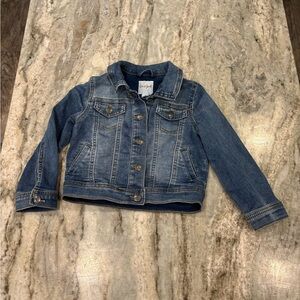 Cat & Jack denim jean jacket 3T